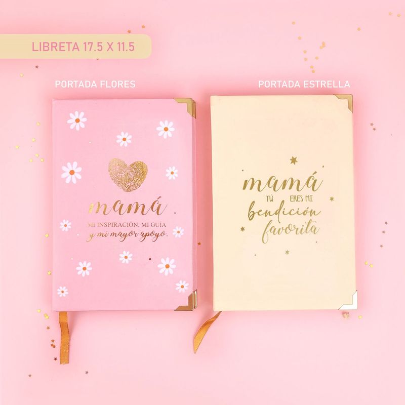 GENERICO - Libreta Mamá Flores -  Feliz Impresión