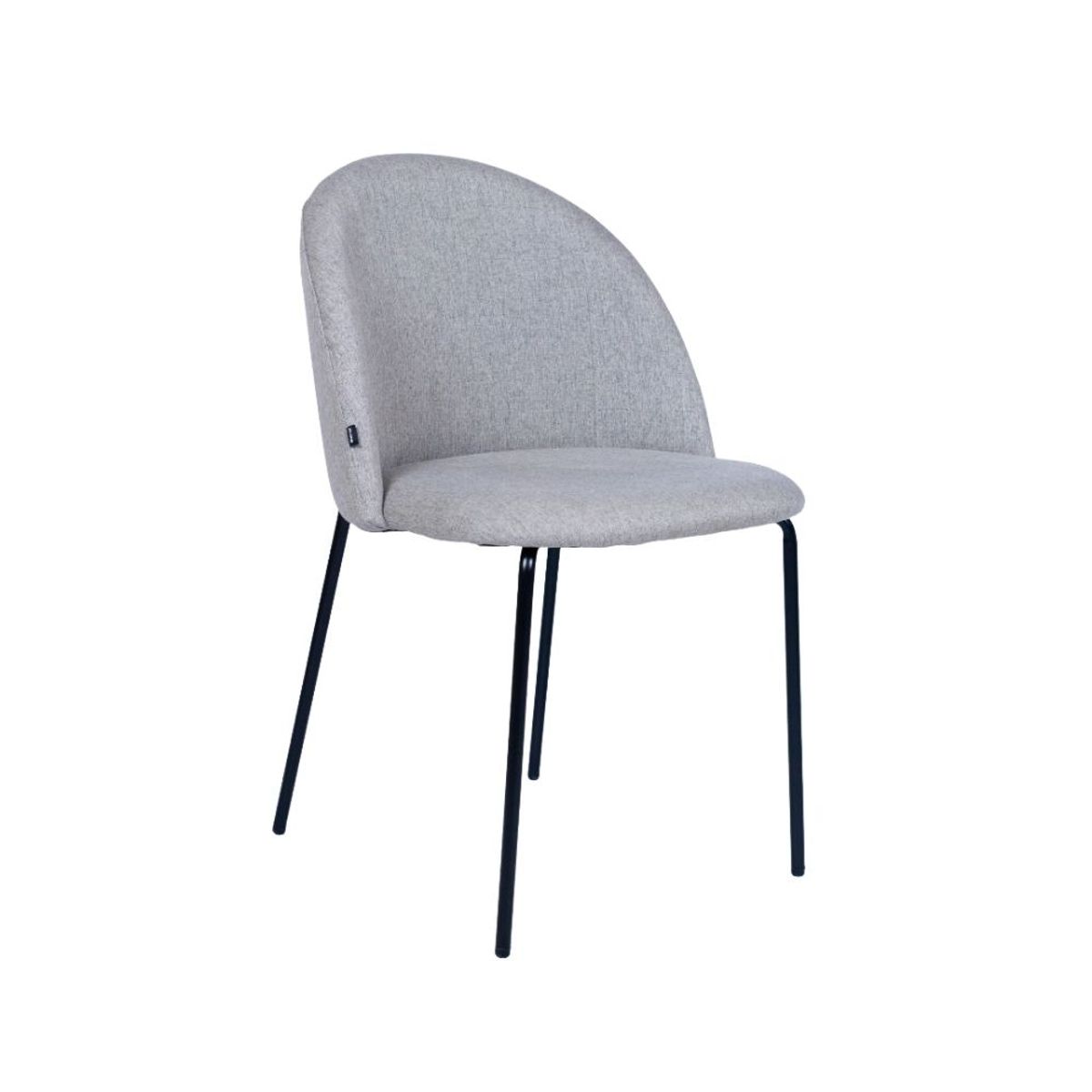 NIHM - Silla de Comedor Malasana Gris Claro