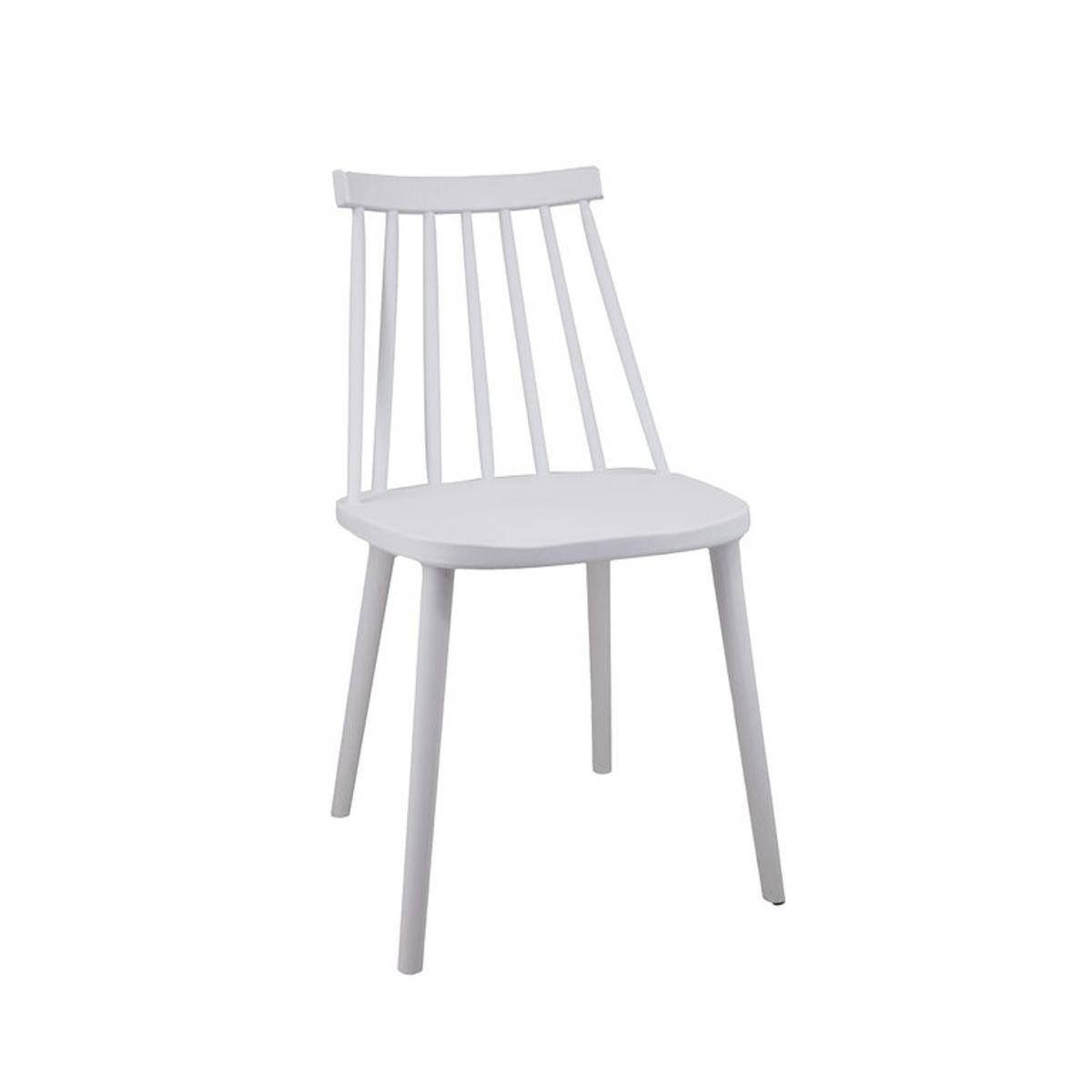 NIHM - Silla de Comedor Dubuffet de Polipropileno Blanco