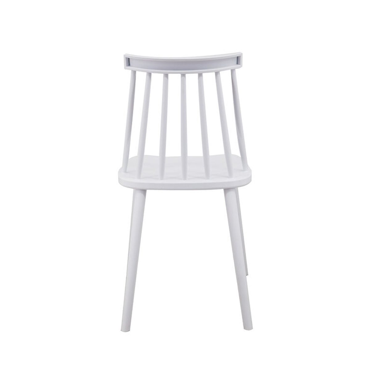 NIHM - Silla de Comedor Dubuffet de Polipropileno Blanco
