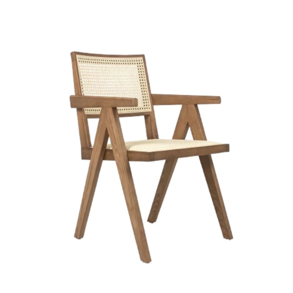 NIHM - Silla de Comedor Sandama de Madera Walnut