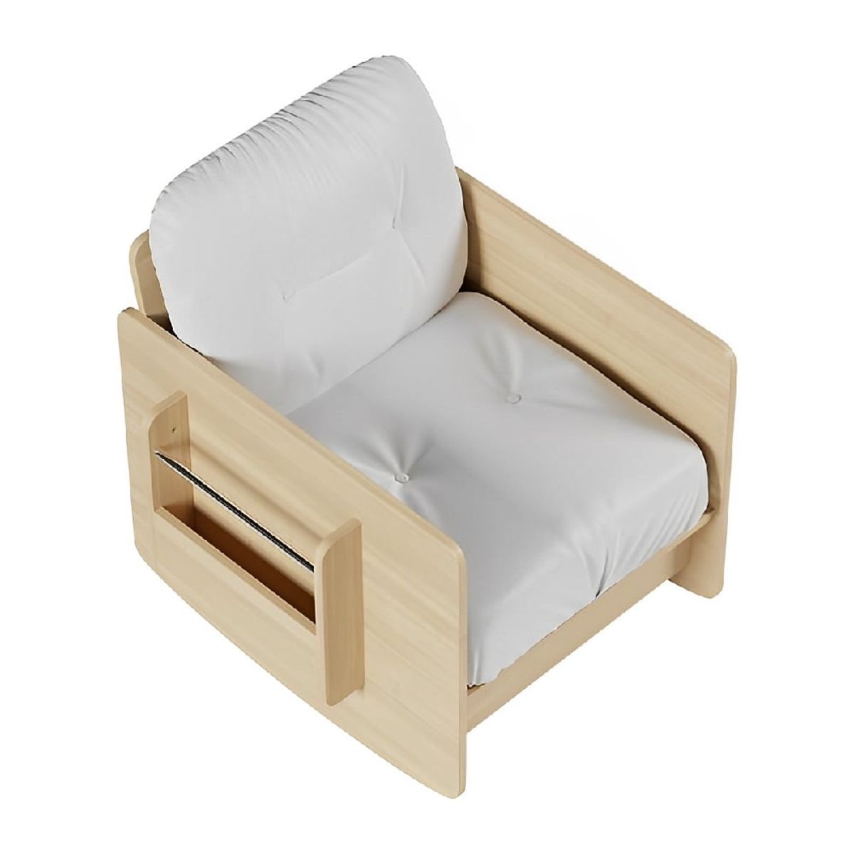 CENTRAL DECCO - BUTACA CHISAKI BLANCO NORDICO