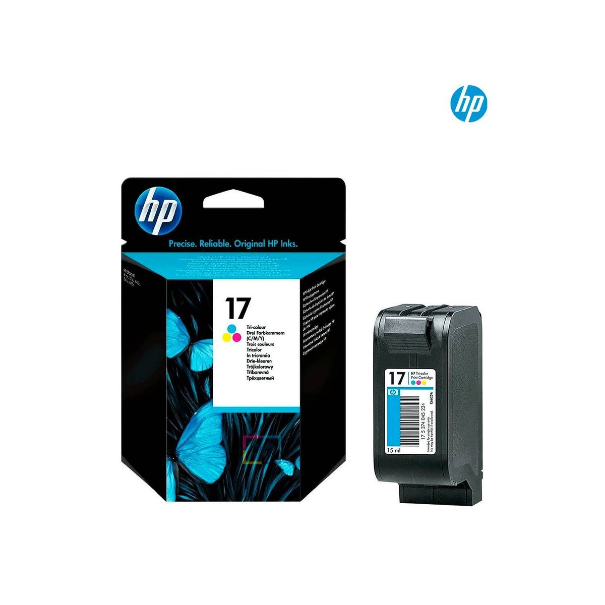 HP - Cartucho HP 17 Tricolor C6625A original