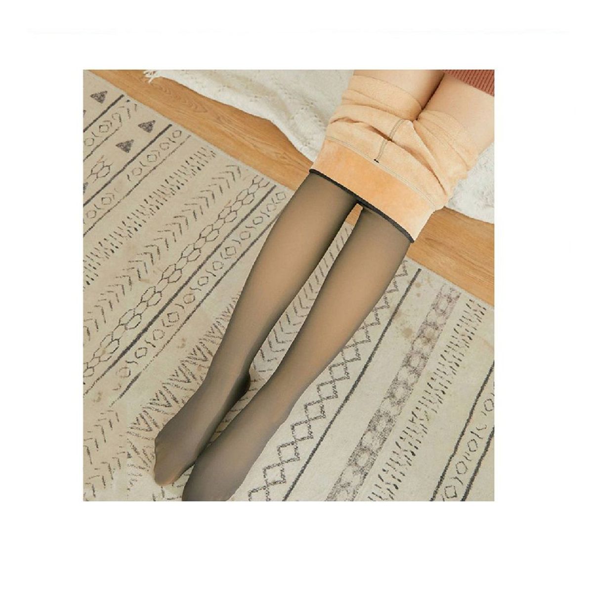 OTTOWARE - PANTYS CON PELUCHE EFECTO PIEL