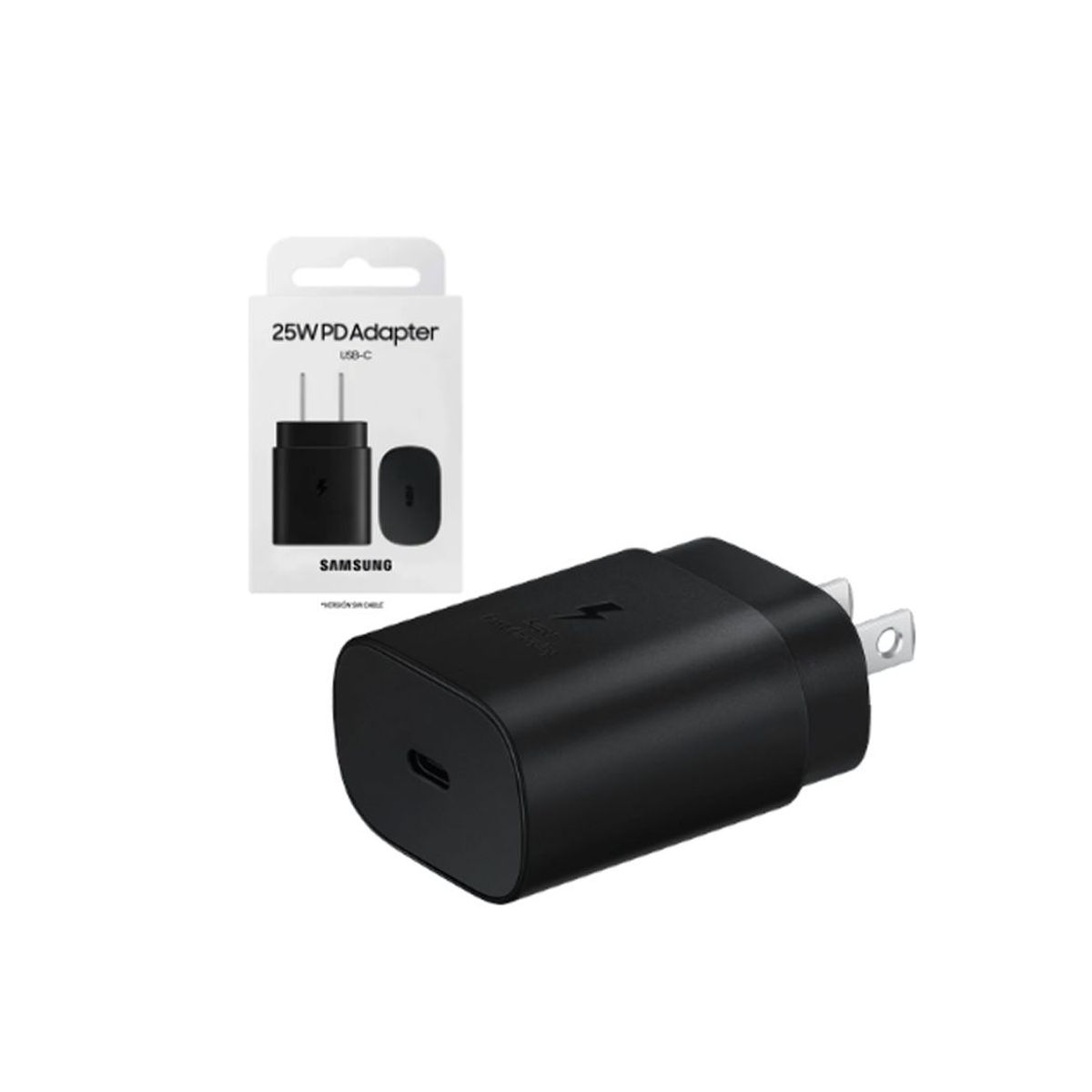 SAMSUNG - Adaptador de Pared Samsung 25W - Negro
