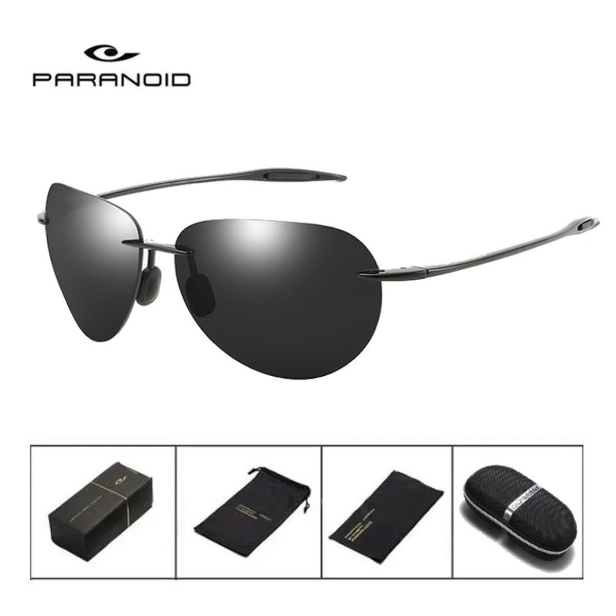GENERICO - Lentes de Sol PARANOID Aviador - Polarizados - UV400