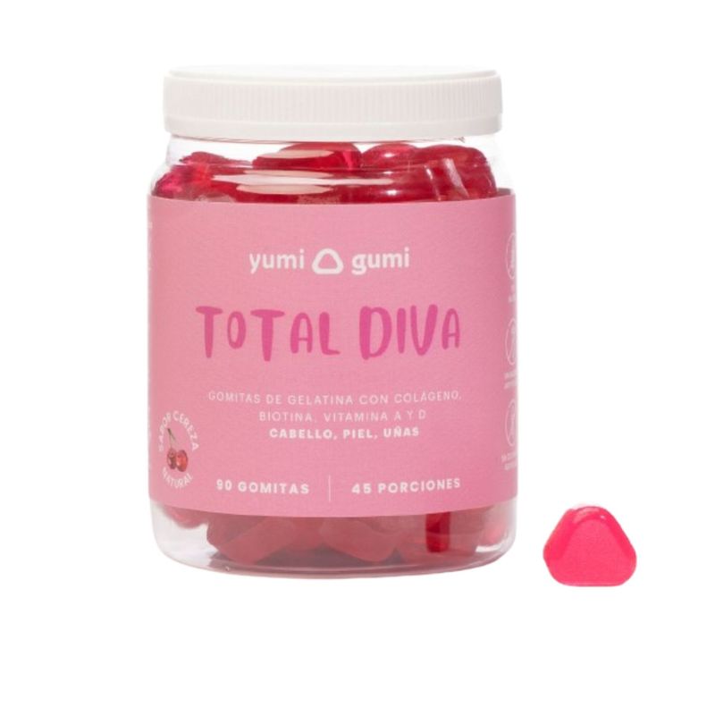 YUMI GUMI - Total Diva Gomitas Yumi Gumi 90 Und Cereza