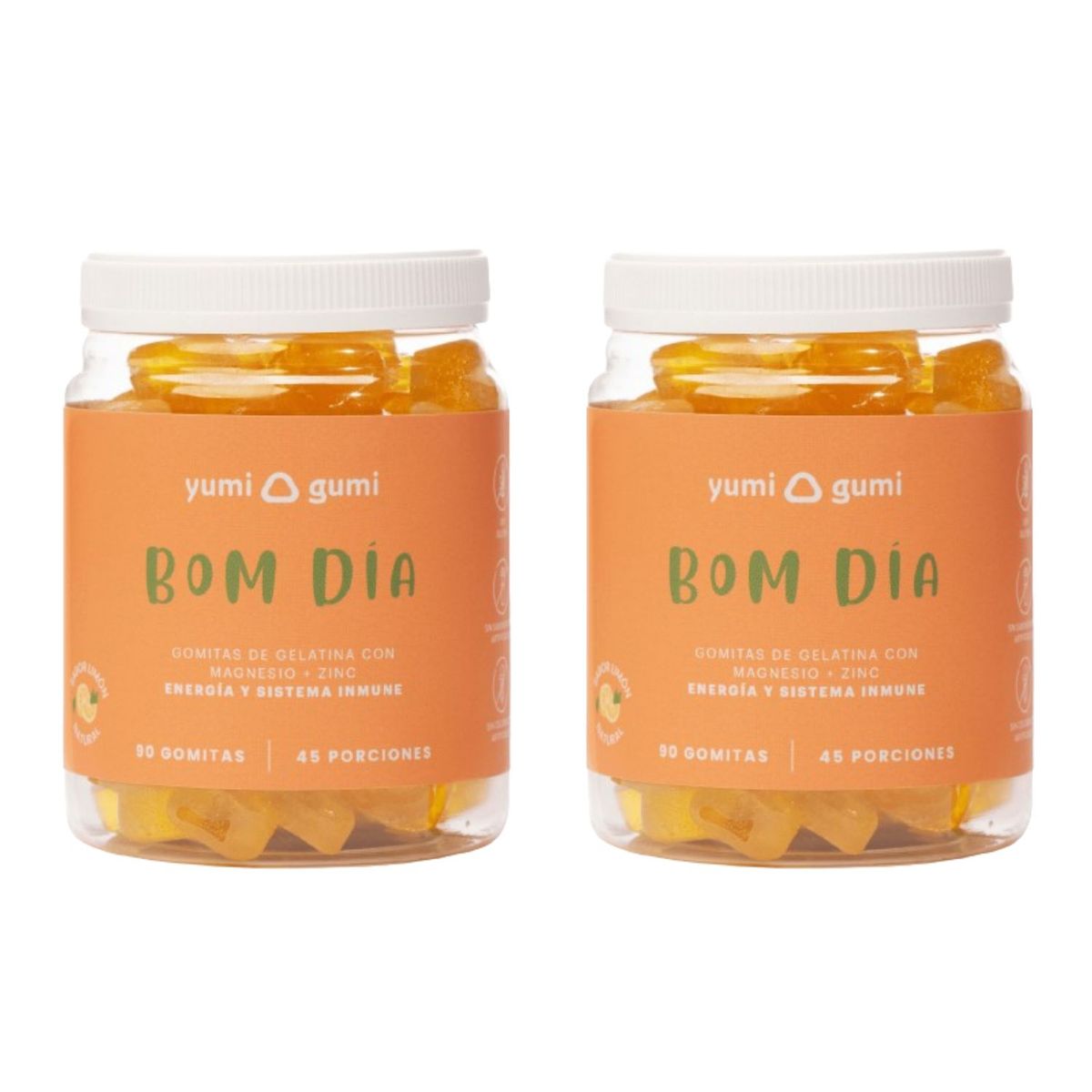 YUMI GUMI - Bom Día Gomitas Yumi Gumi 90 Und Limón x2