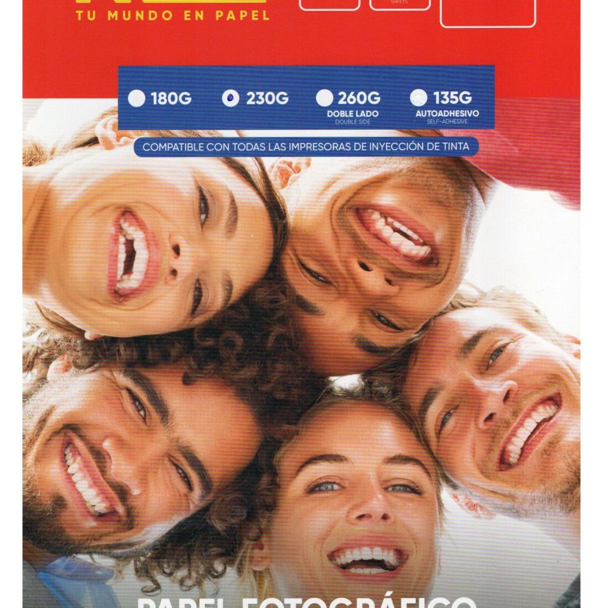 GENERICO - K-PEL Papel foto Brillante 230 grm X 20 hojas A4
