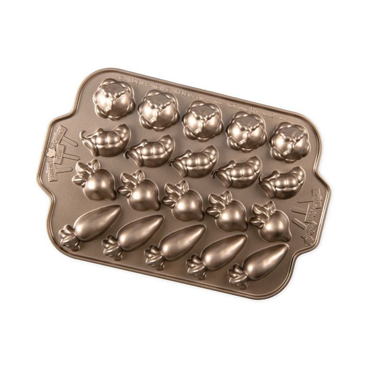 NORDIC WARE - Molde Cakelet Vegetales del Huerto