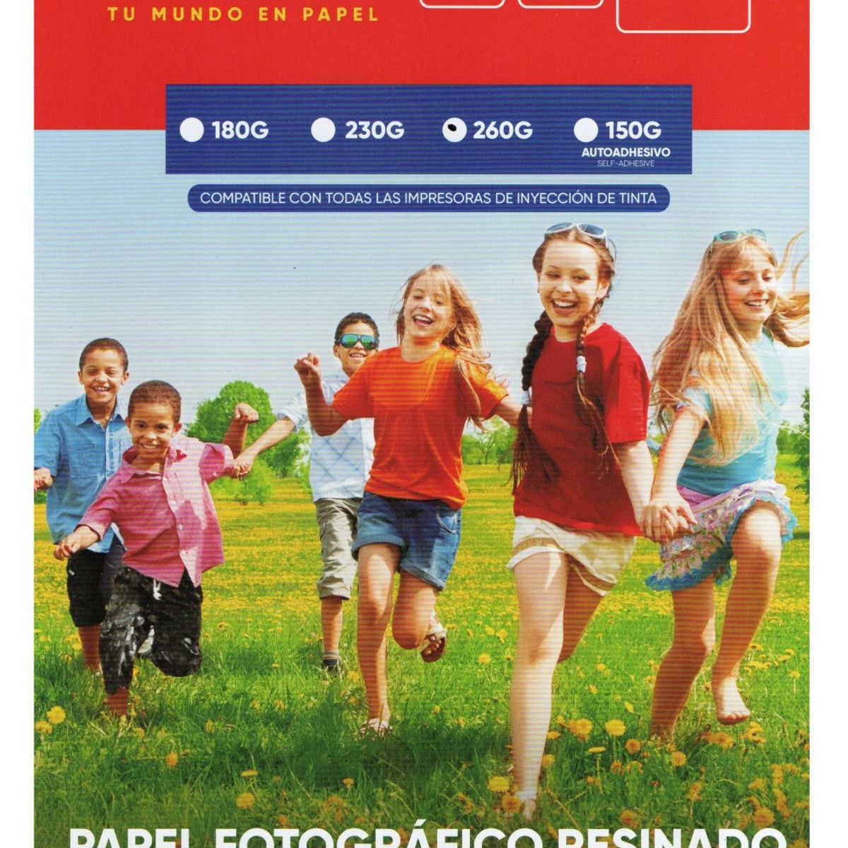 GENERICO - K-PEL Papel foto Resinado Brillante 260 grm X 20 hojas A4