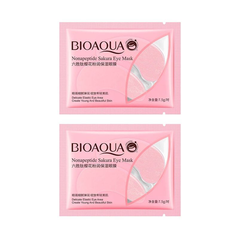 BIOAQUA - Set 2 Parches para Ojos Sakura