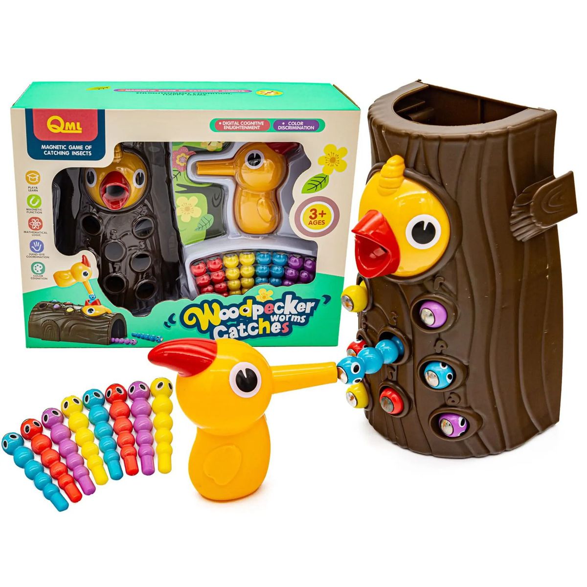 GENERICO - JUEGO MAGNÉTICO DE ATRAPAR INSECTOS