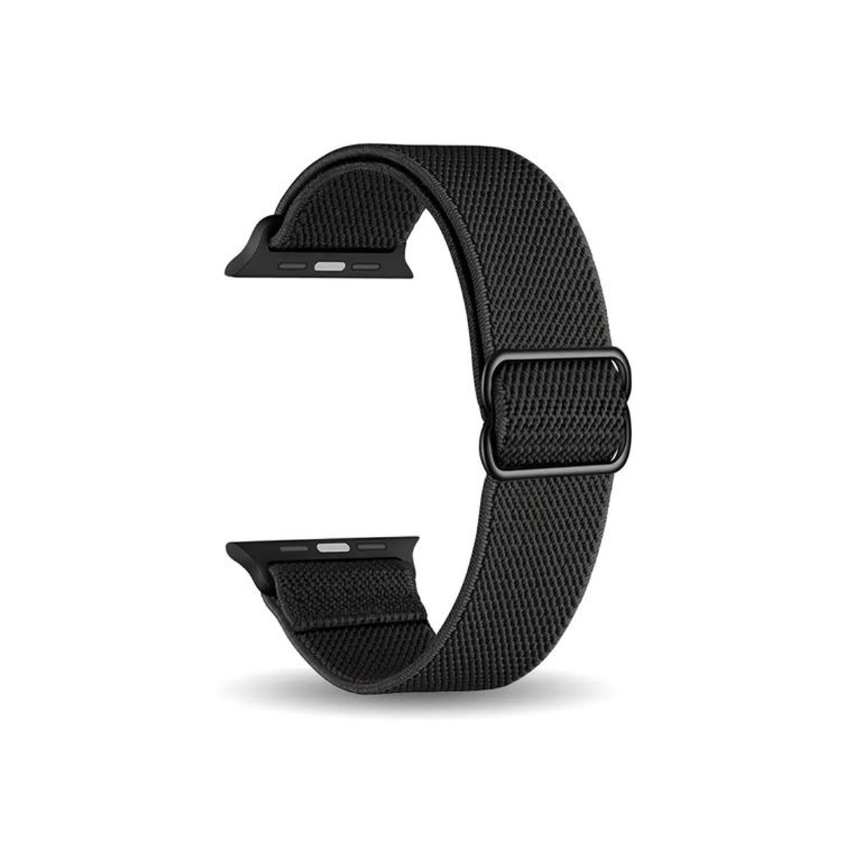 GENERICO - Correa Nylon Elastica Para Apple Watch 40mm - Negro