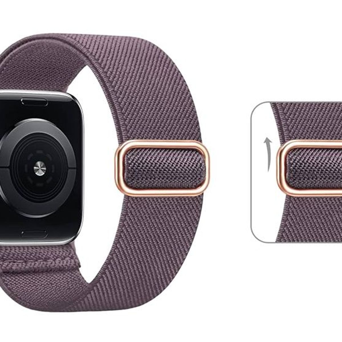 GENERICO - Correa Nylon Elastica Para Apple Watch 49mm - Lila