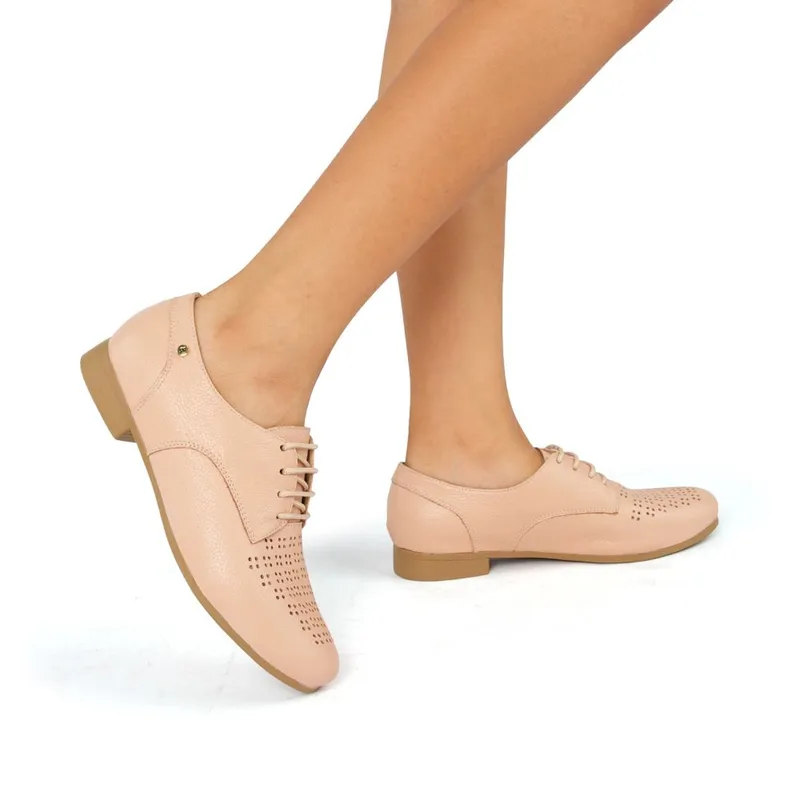 PAR&SS - Zapato Oxford De Cuero Para Mujer Par&ss KA24-INA