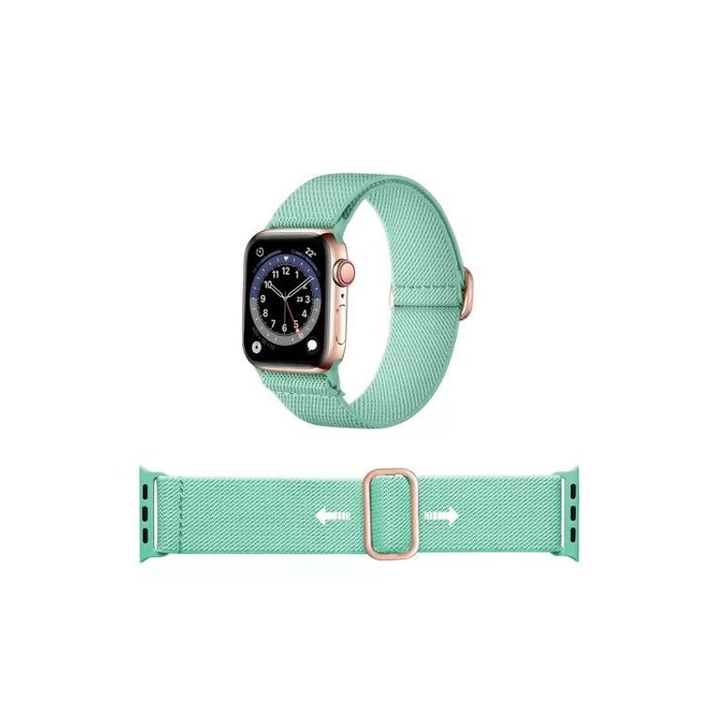 GENERICO - Correa Nylon Elastica para Apple Watch 38mm - Menta