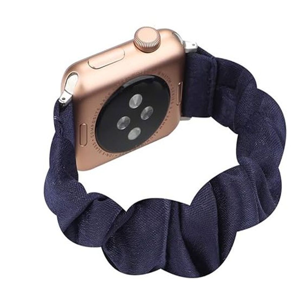 GENERICO - Correa para Apple Watch 40mm Scrunchies Elástica - Azul