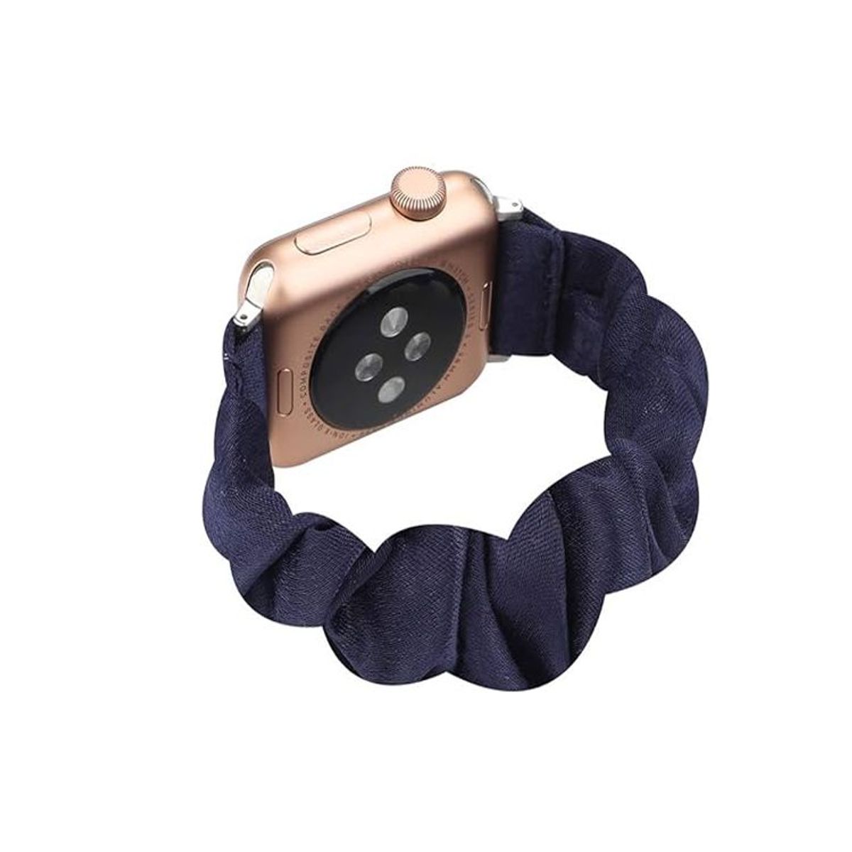 GENERICO - Correa para Apple Watch 40mm Scrunchies Elástica - Azul
