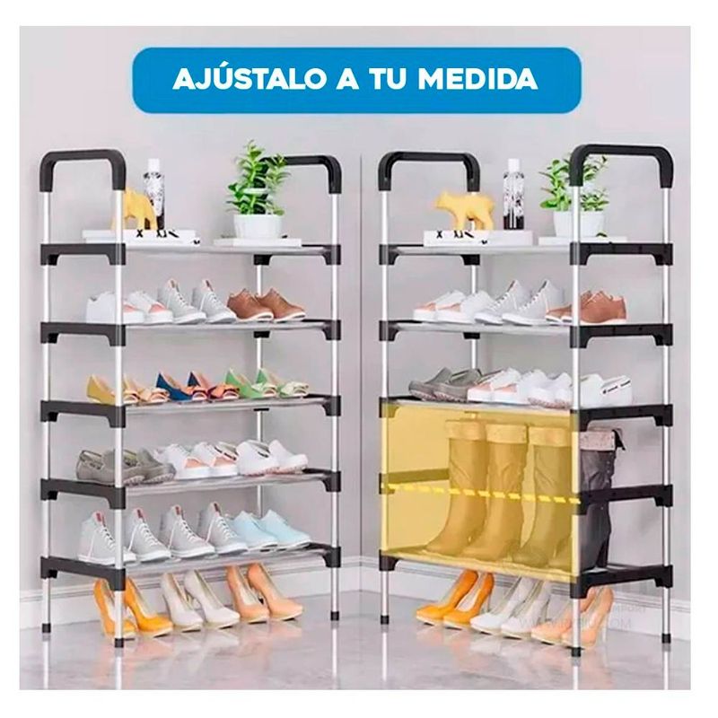 GENERICO - Zapatero Estante Organizador de Zapatos 5 Pisos Portatil