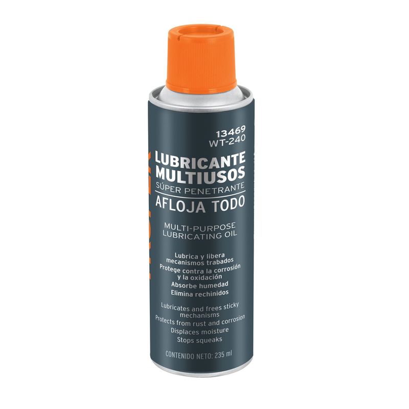 TRUPER - Aceite 235ml 8oz Aflojatodo Afloja Todo 13469 Truper
