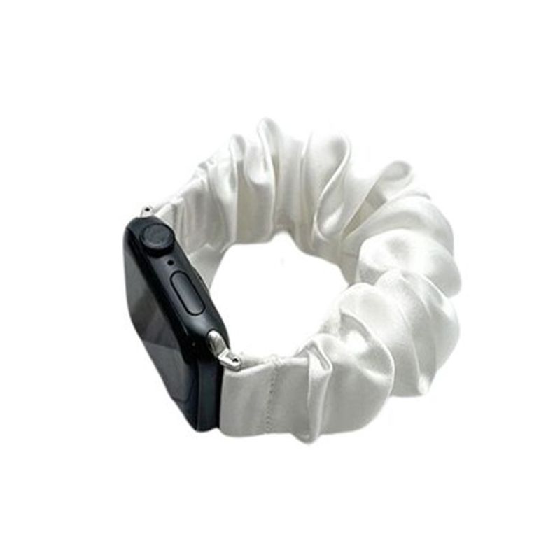 GENERICO - Correa Elástica Coletero para Apple Watch 38mm - Blanco