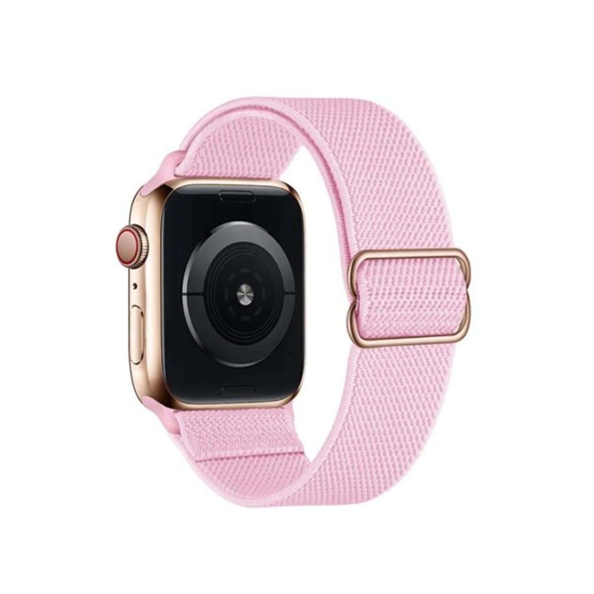 GENERICO - Correa Nylon Elastica para Apple Watch 42mm - Rosado