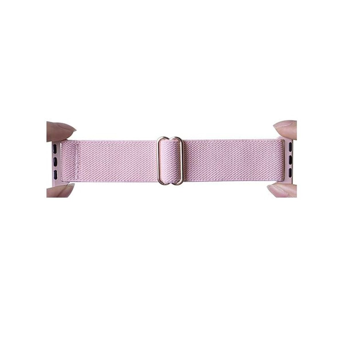 GENERICO - Correa Nylon Elastica para Apple Watch 42mm - Nude