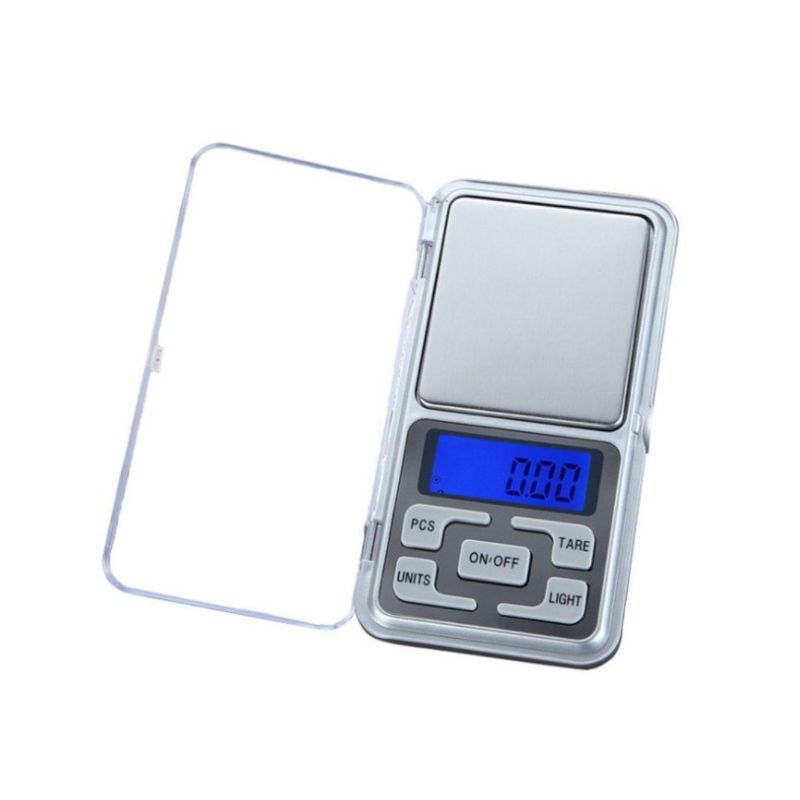 GENERICO - Mini Balanza De Bolsillo Digital Gramera De Joyas Pocket Scale 500Gr