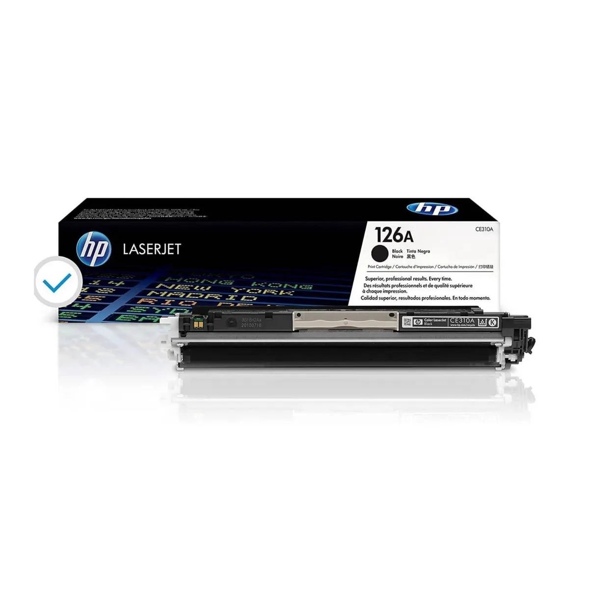 HP - TONER HP 126A CÓDIGO CE310A NEGRO 1200 Pág