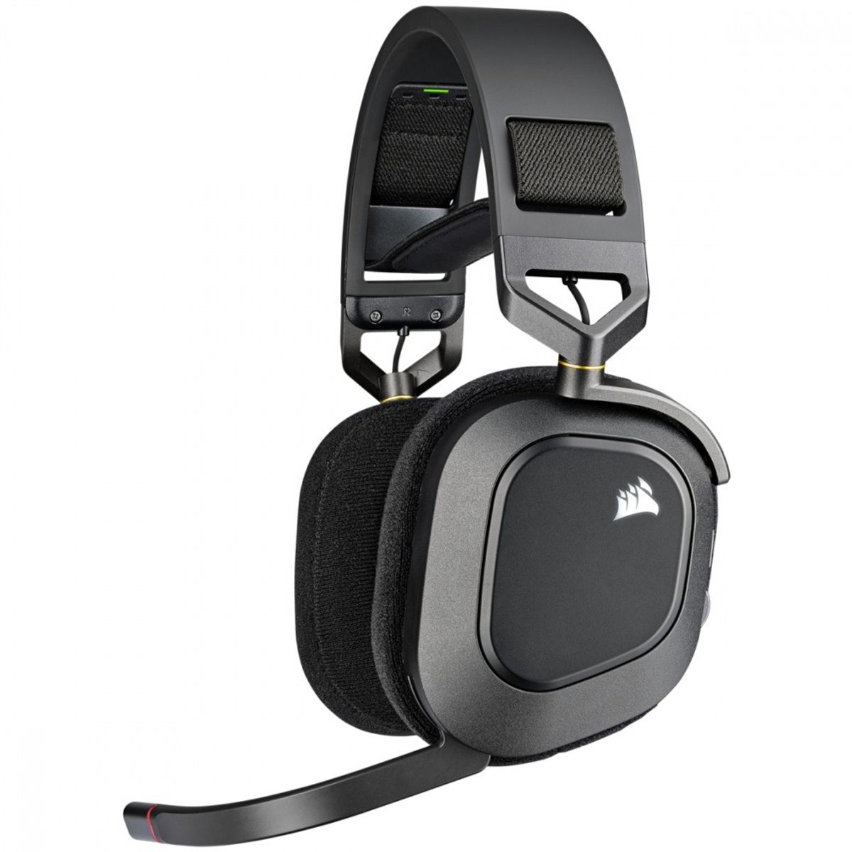 CORSAIR - Audifonos Corsair HS80 RGB Premium Wireless USB Negro PS5