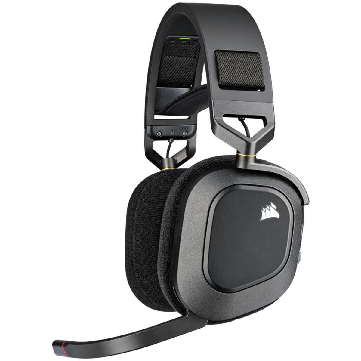 CORSAIR - Audifonos Corsair HS80 RGB Premium Wireless USB Negro PS5