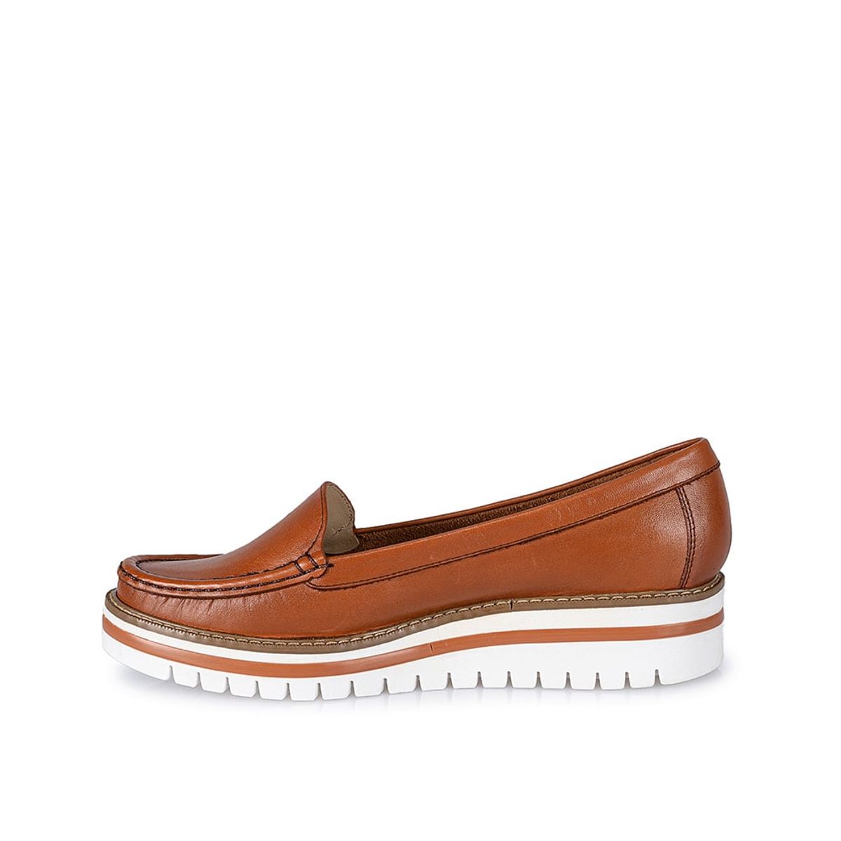 VIALE - Zapato Mocasín Casual AVE-2313 Cobre Viale Cuero