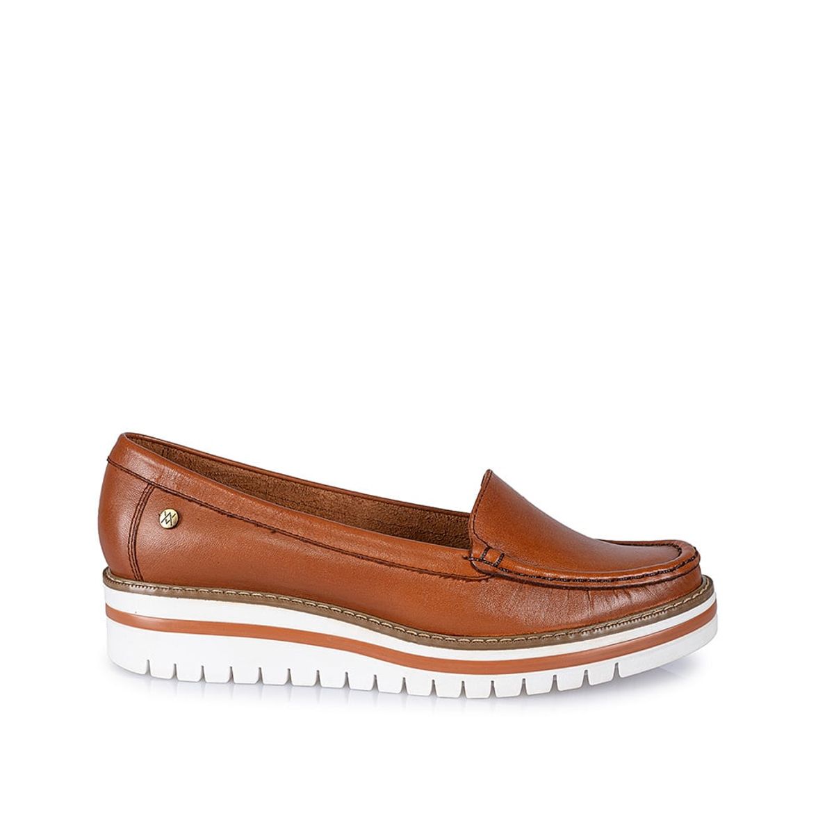 VIALE - Zapato Mocasín Casual AVE-2313 Cobre Viale Cuero