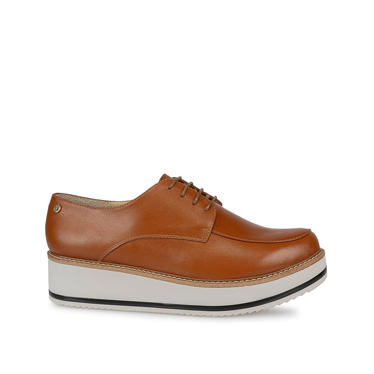 VIALE - Zapato Oxford Casual TATI-2430 Cobre Viale Cuero