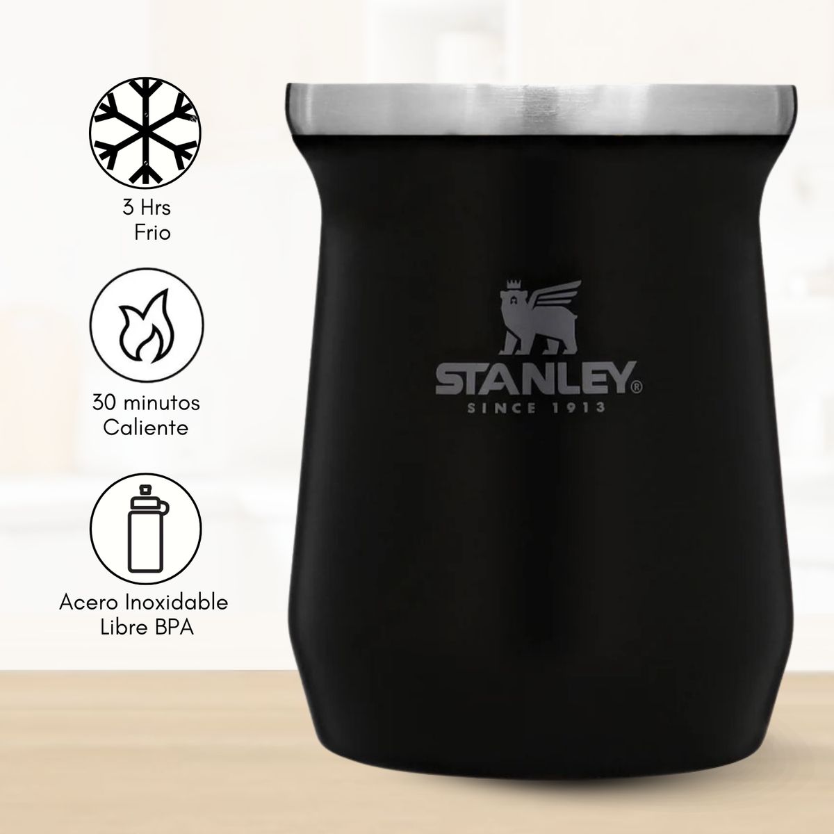 STANLEY - Matero Stanley Negro 236 Ml