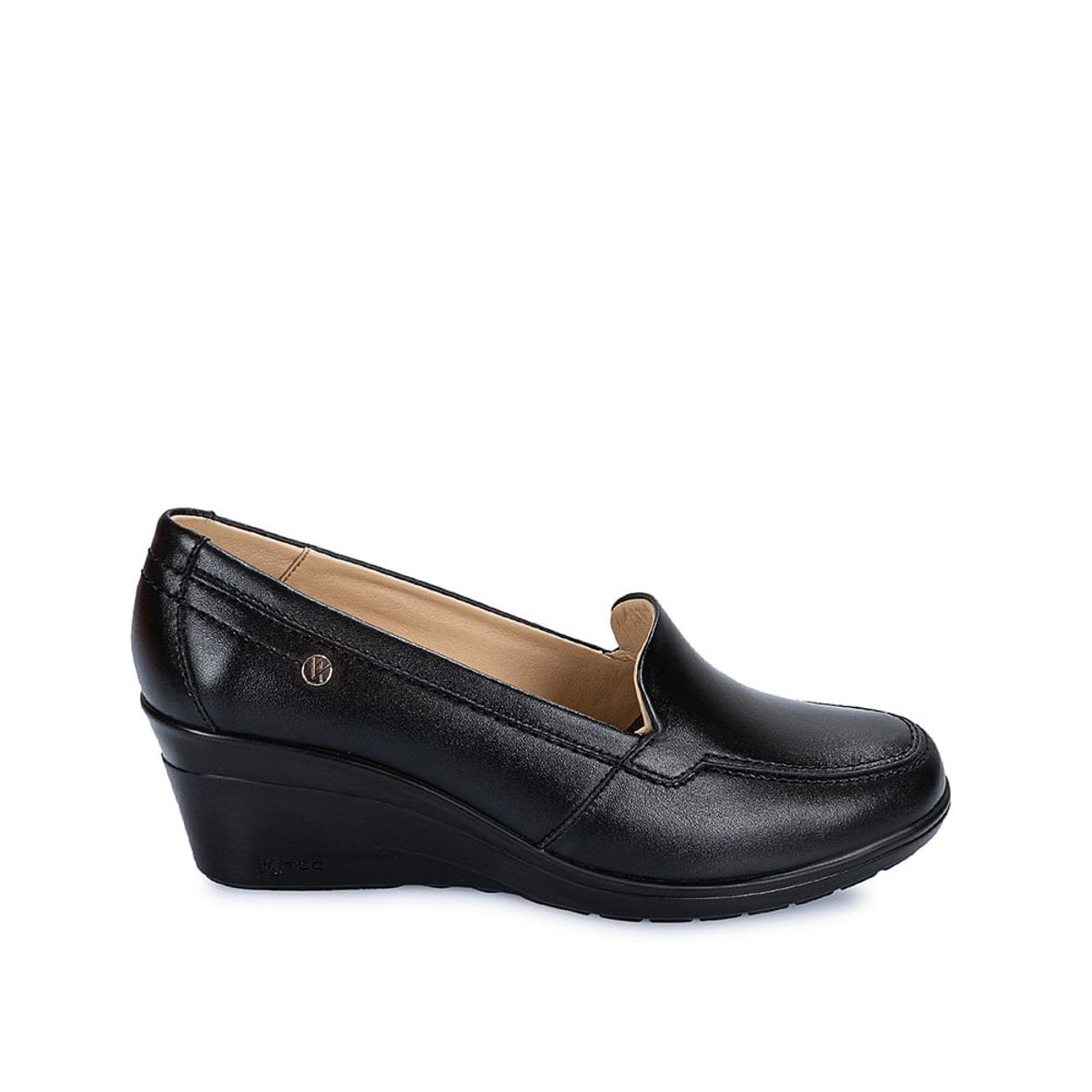 VIALE - Zapato Mocasín Casual LE-2414 Negro Viale Cuero