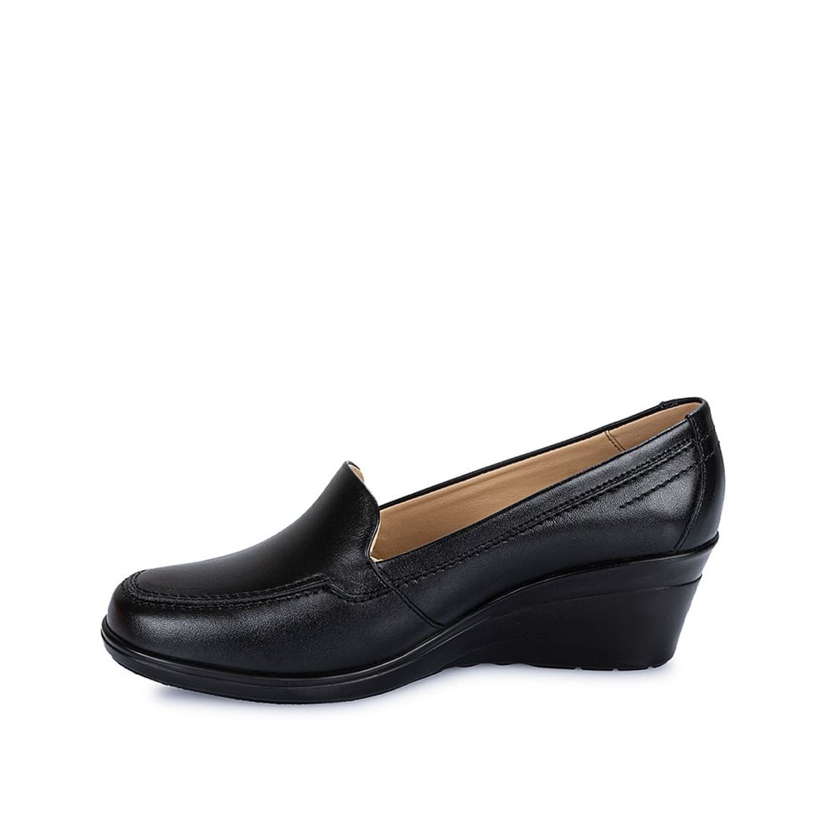 VIALE - Zapato Mocasín Casual LE-2414 Negro Viale Cuero