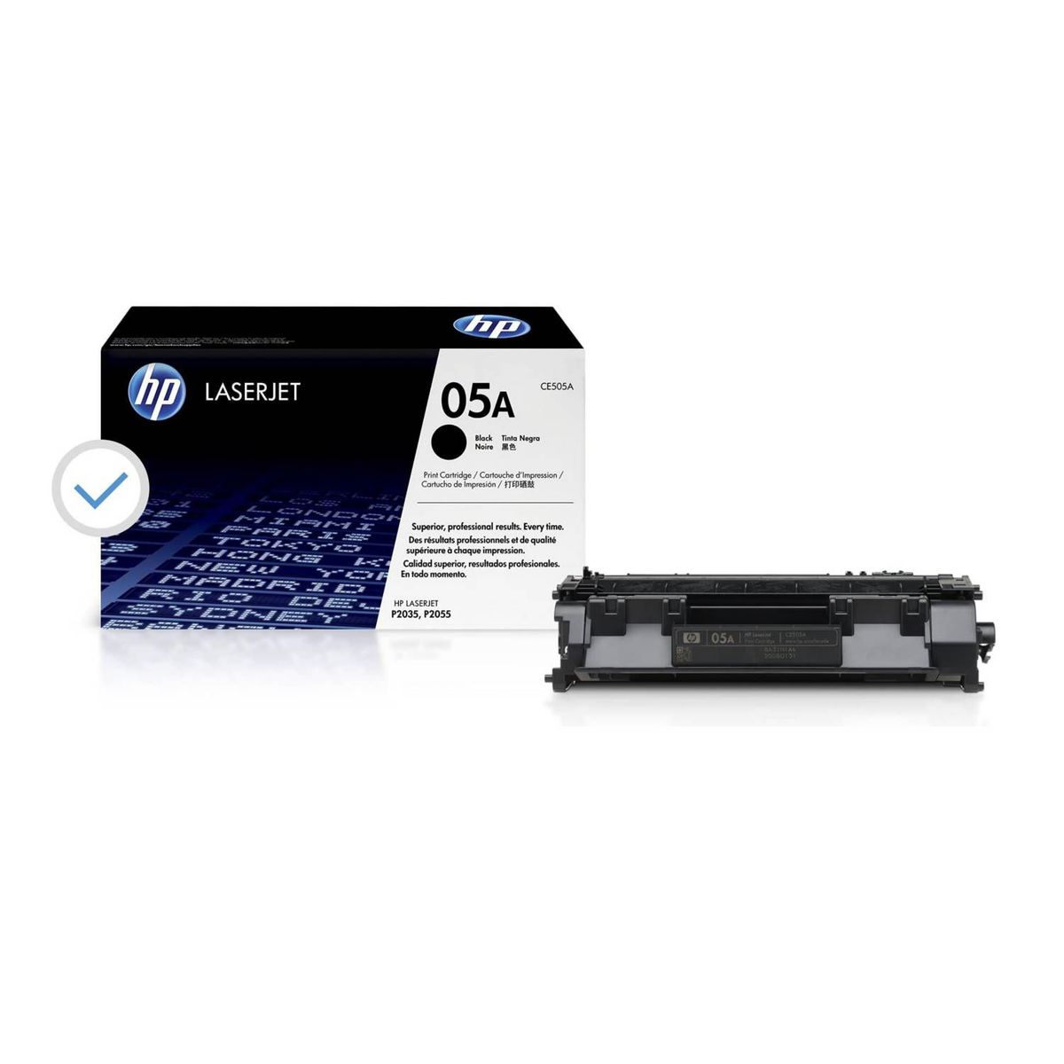 HP - TONER HP 05A CÓDIGO CE505A NEGRO 2300 Pág