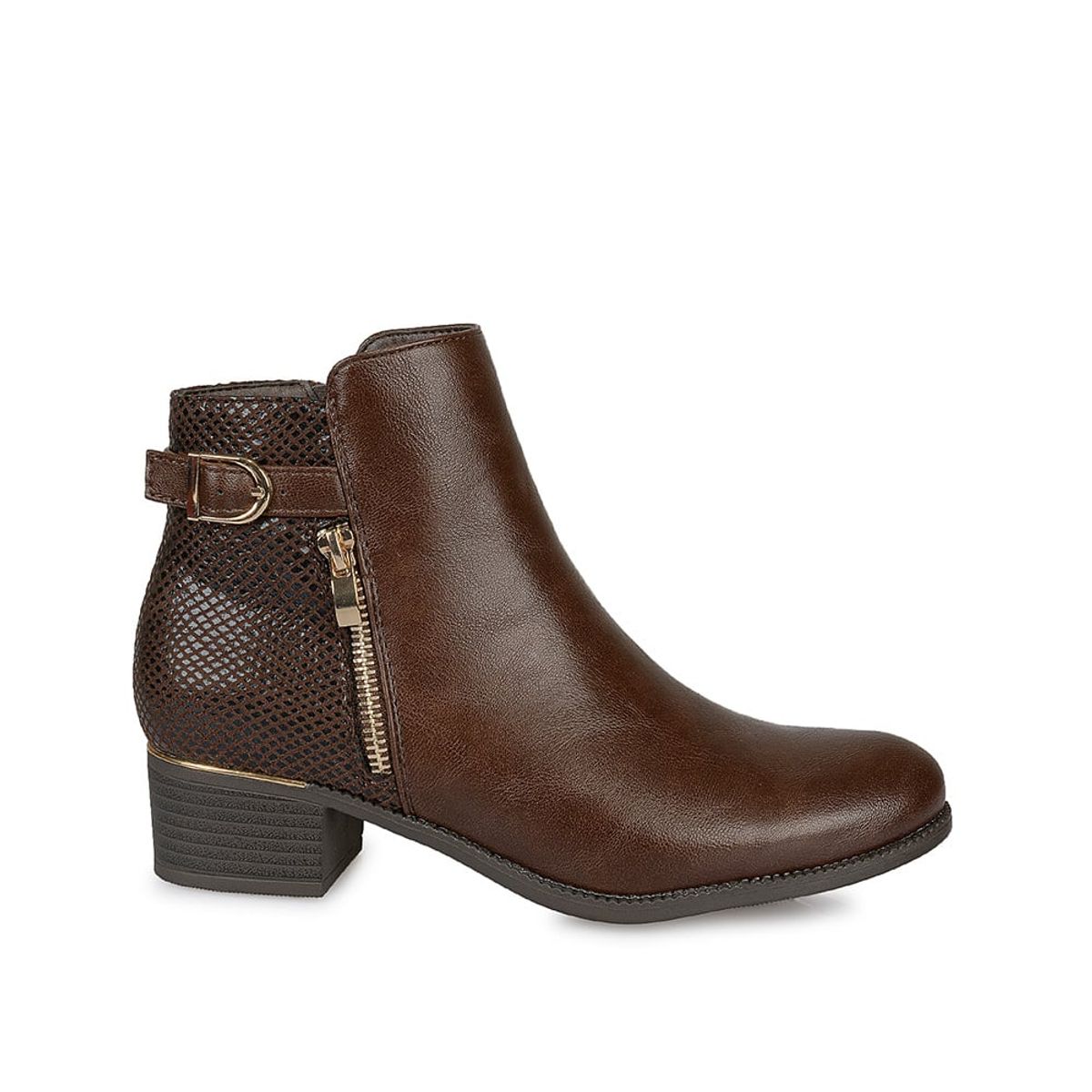 ADV - Botin Jodhpur Casual DAVI-2406 Cafe ADV