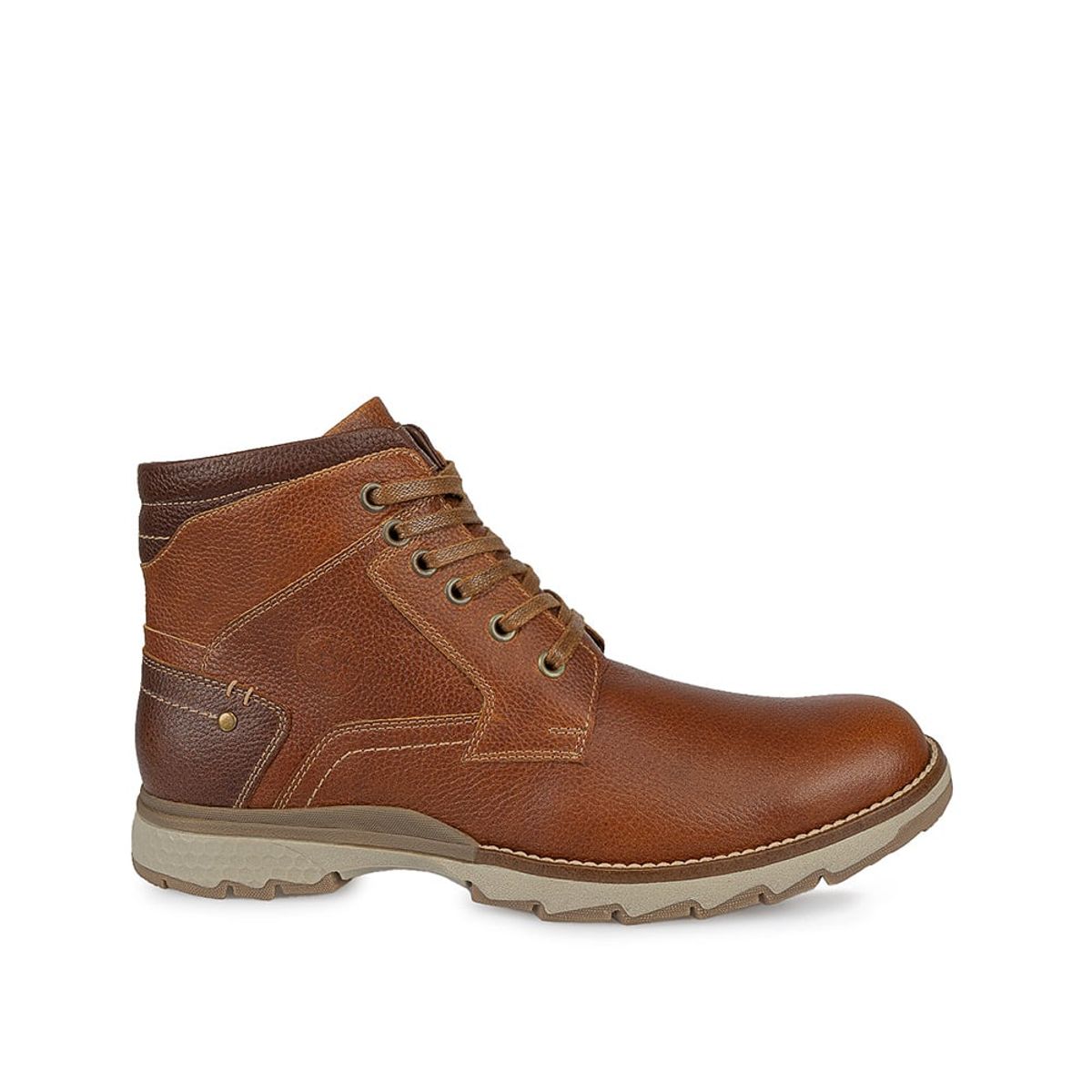 VIALE - Botin Derby Casual ANGELO-091 Miel Viale Homme Cuero