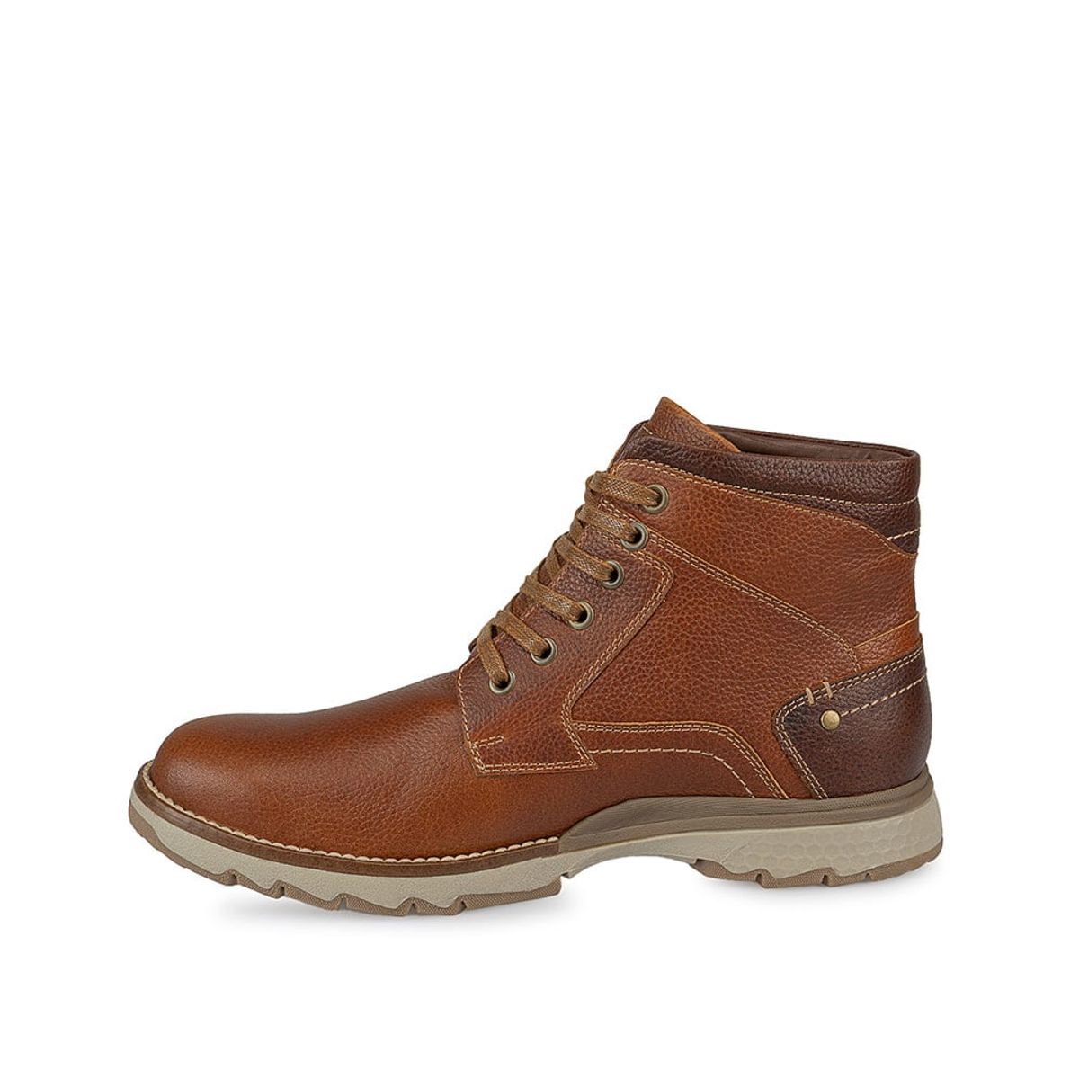 VIALE - Botin Derby Casual ANGELO-091 Miel Viale Homme Cuero