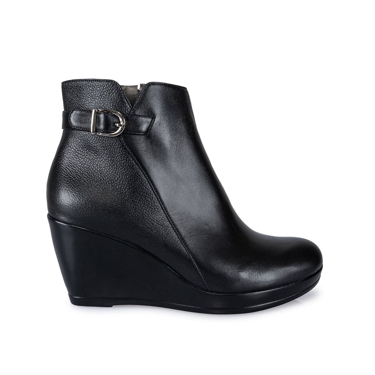 VIALE - Botin Jodhpur Casual DAYA-2414 Negro Viale Cuero