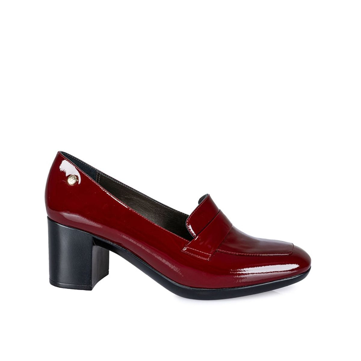 VIALE - Zapato Mocasín Casual DAYA-2416 Vino Viale Cuero