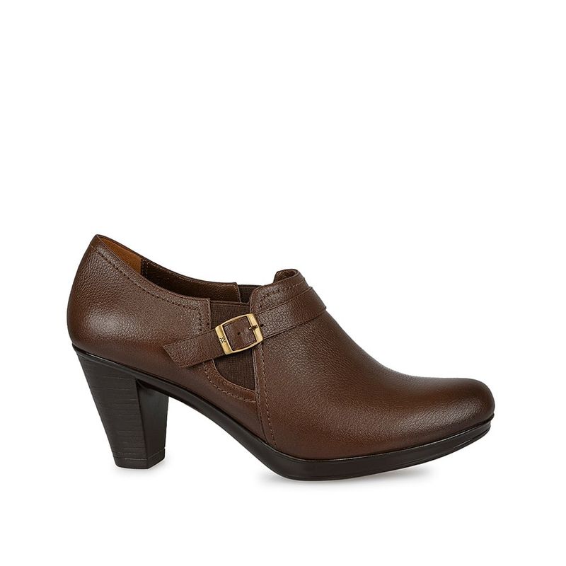 VIALE - Botín Tobillera Jodhpur Casual Cuero Mujer Viale Africano