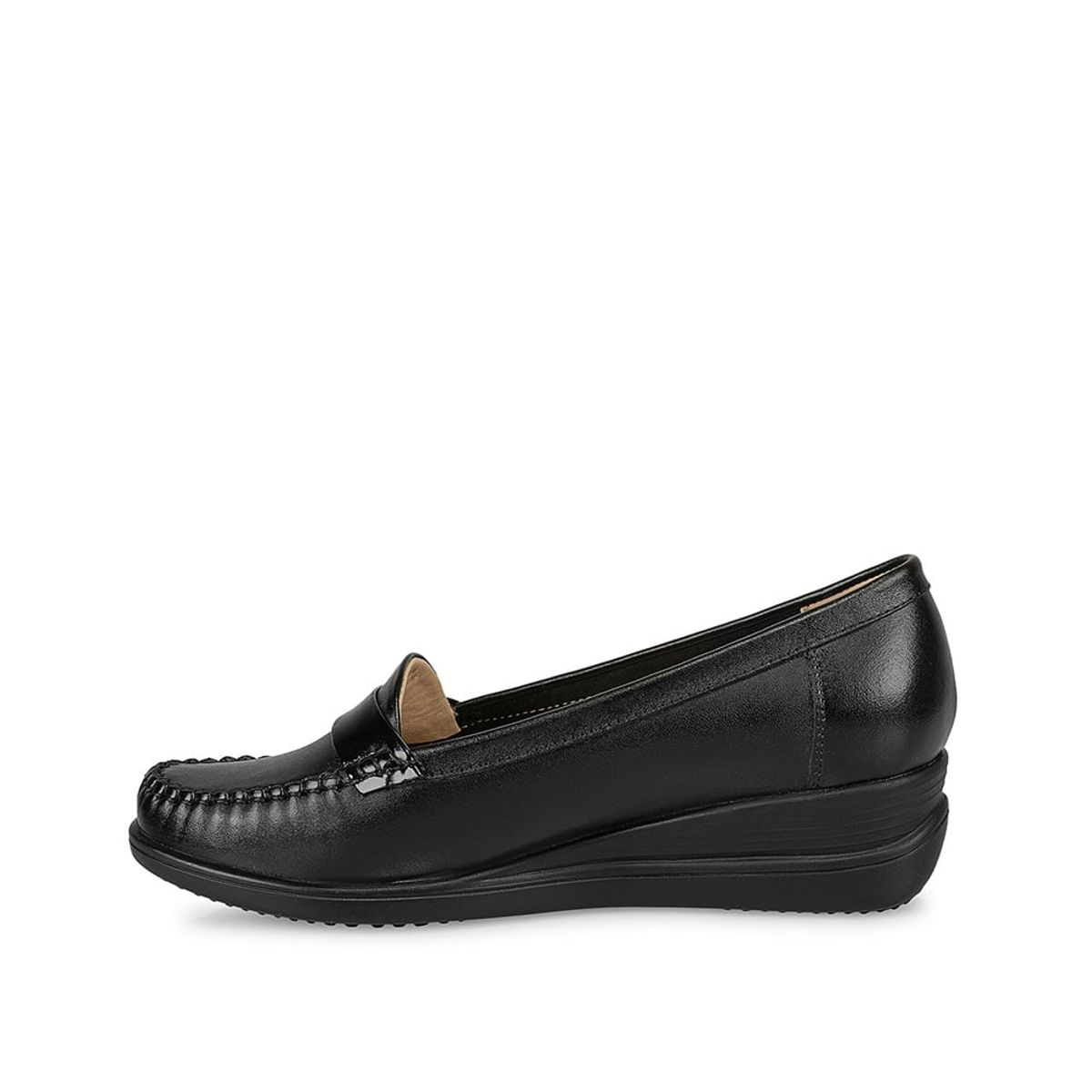 VIALE - Zapato Mocasín Casual DK-2412 Negro Viale Cuero