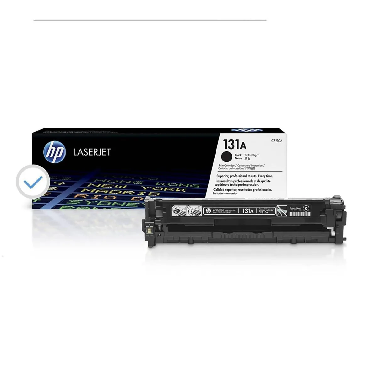 HP - TONER HP 131A CÓDIGO CF210A NEGRO 1600 Pág