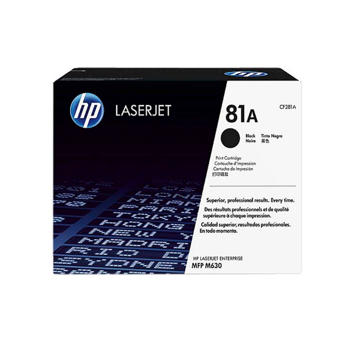 HP - TONER HP 81A CÓDIGO CF281A NEGRO 10500 Pág