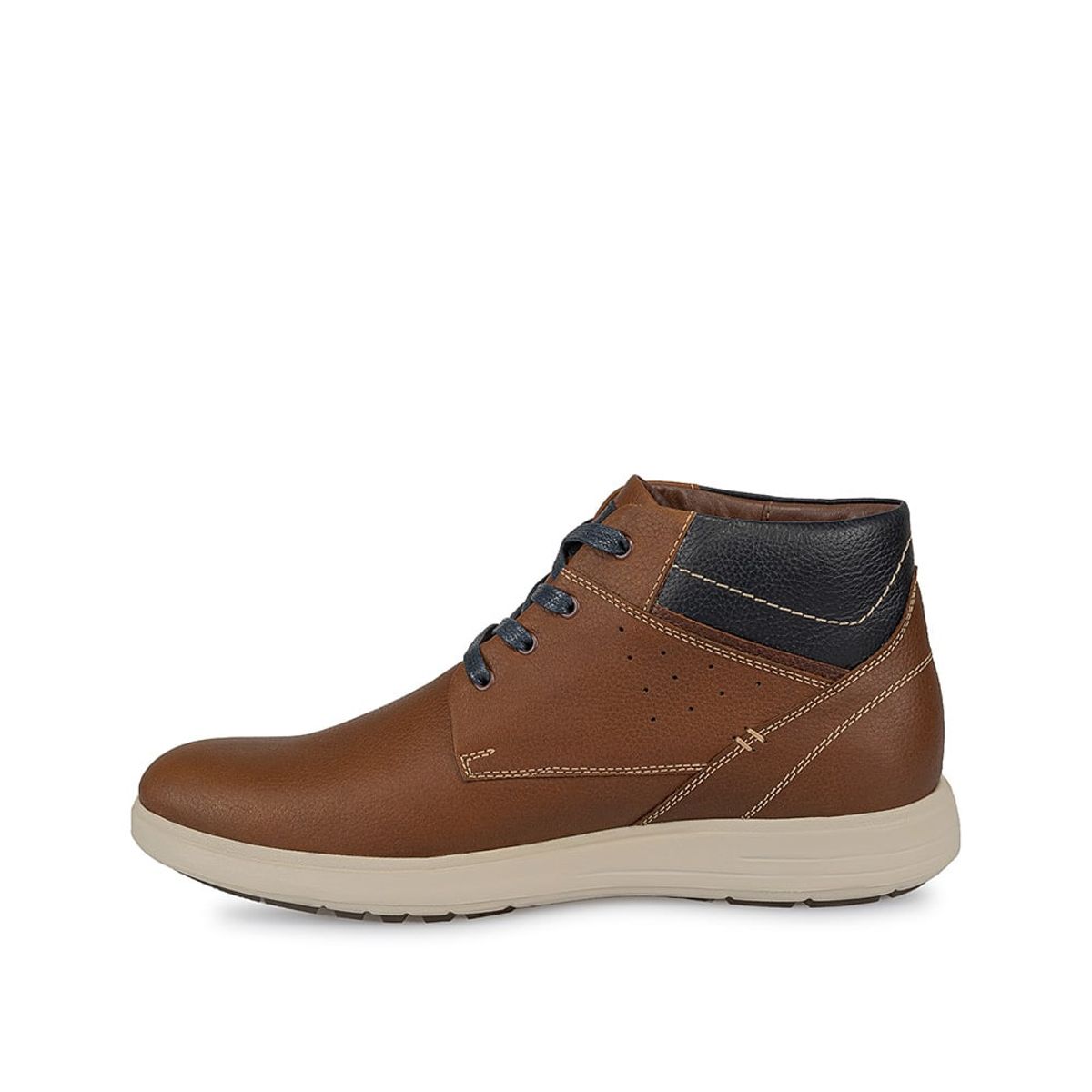 VIALE - Botin Derby Casual ANGELO-088 Miel Viale Homme Cuero