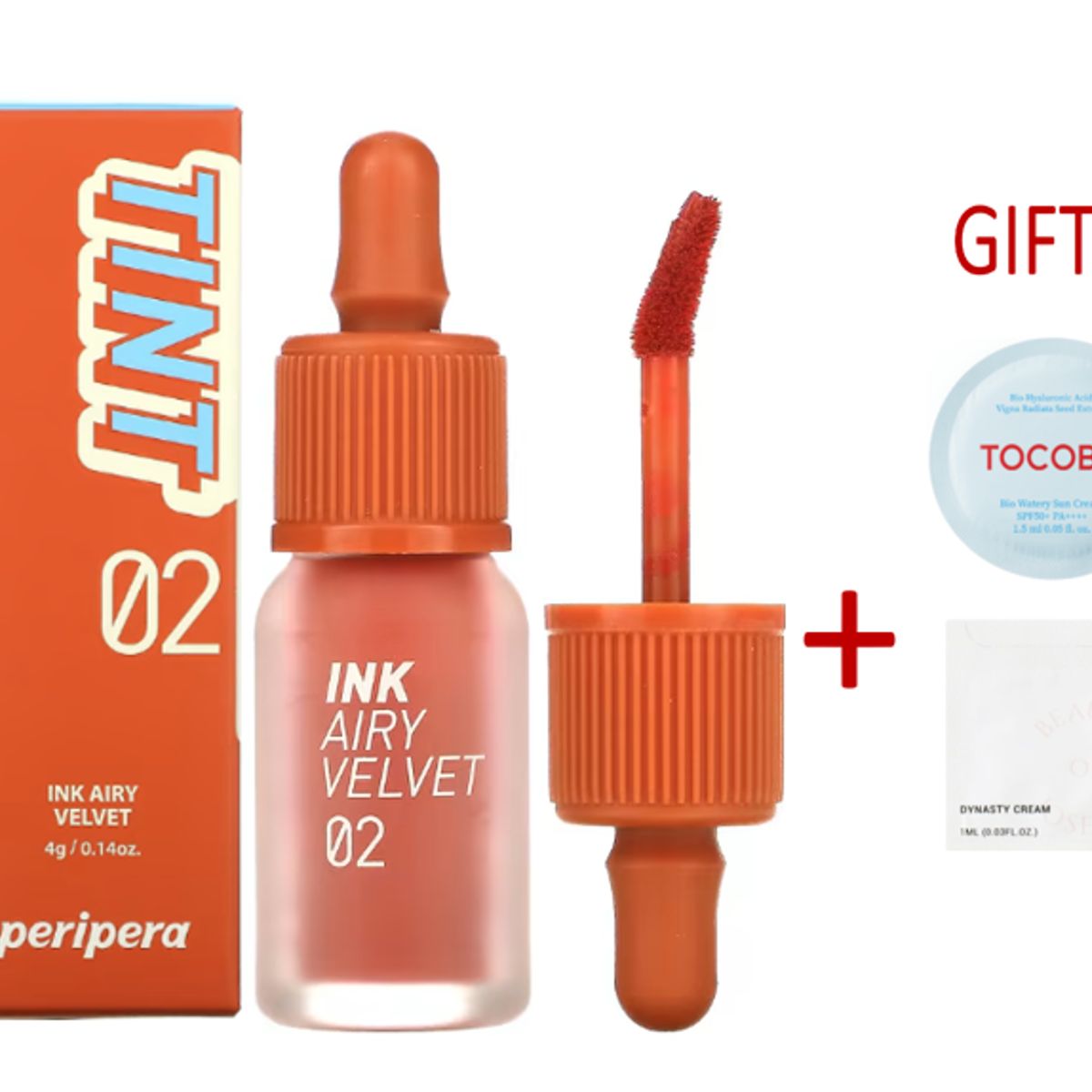 PERIPERA - PERIPERA INK AIRY VELVET 02 SELFIE ORANGE BROWN